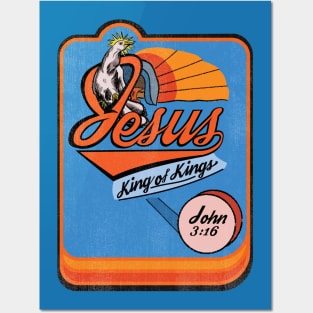 Jesus, King of kings Posters and Art